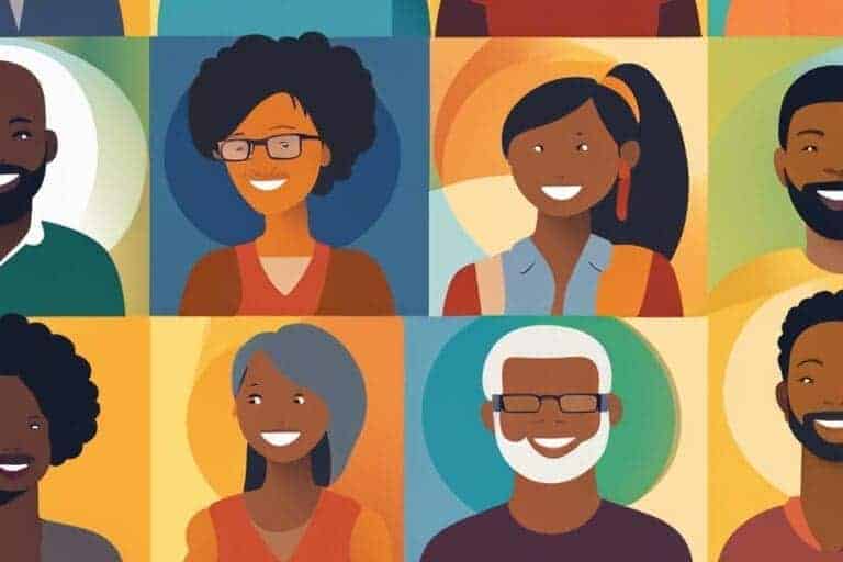 img 2836 Start a nonprofit of peoples faces in different colored blocks like brady bunch