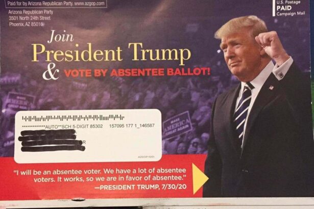 Trump campaign’s new mailer arizona voters received from the trumpcampaign