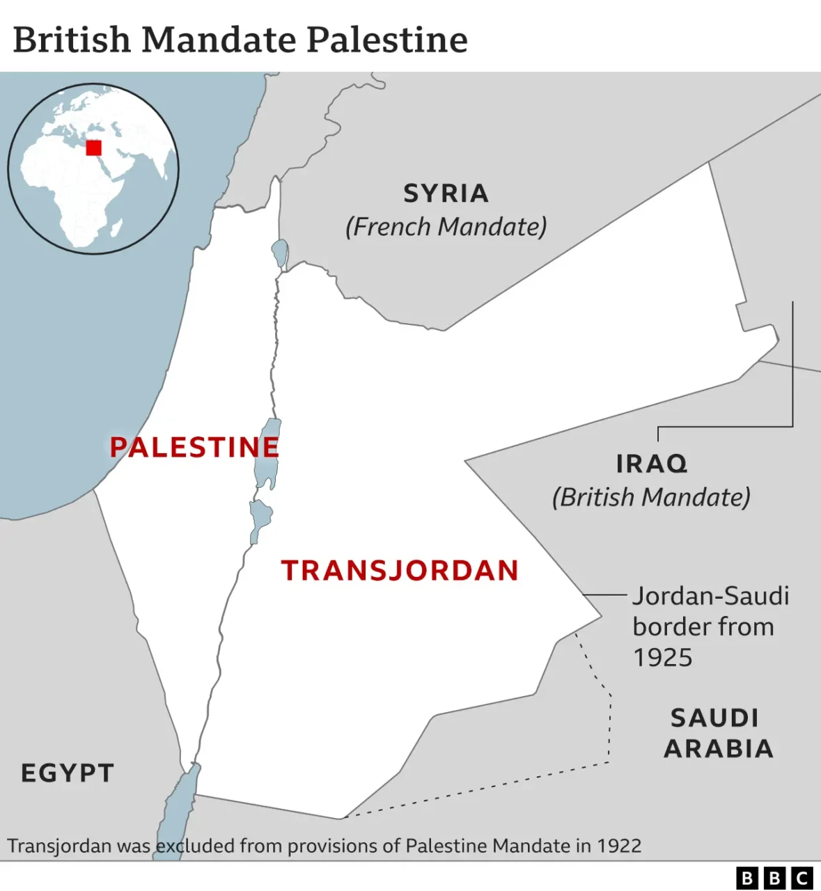 img 4984 scaled Israel and palestine conflict: map showing the borders and land designated by britain at the time.