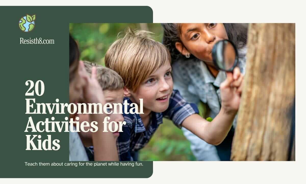 Environmental Activities for kids graphic