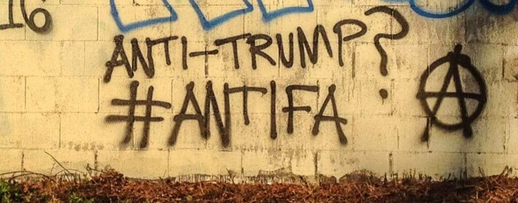Antifa graffiti What is Antifa