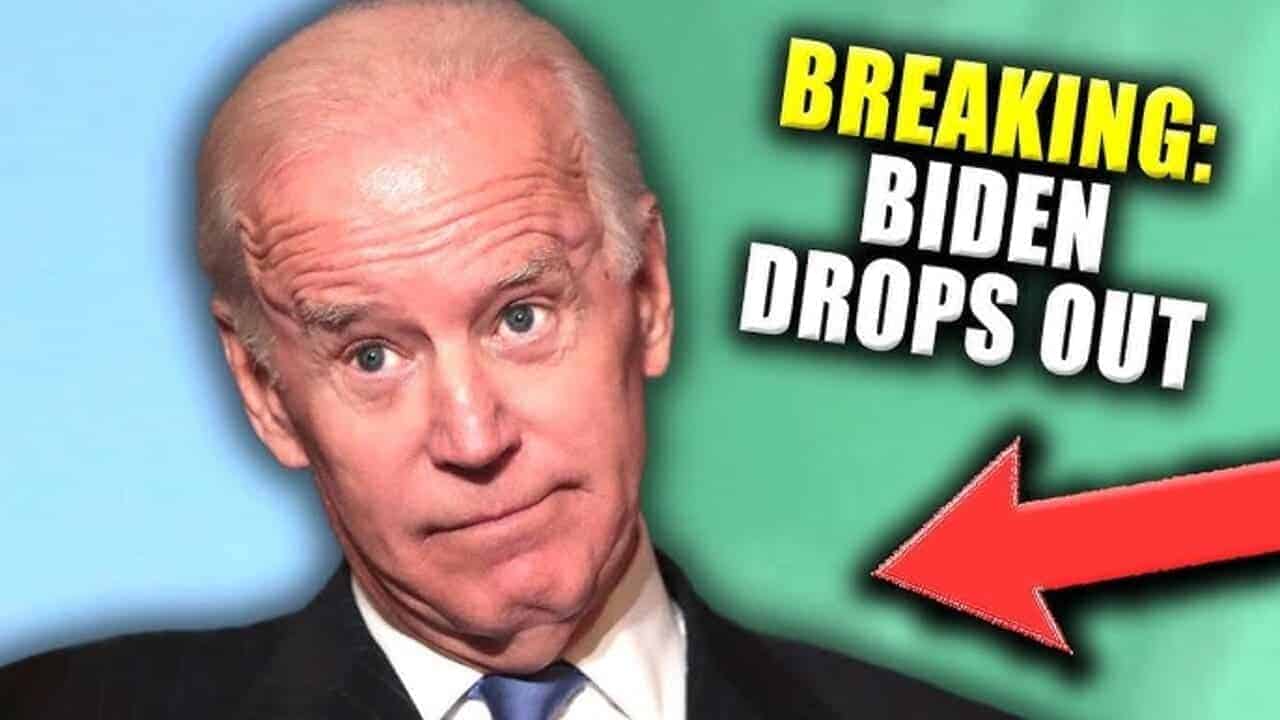Joe biden drops out