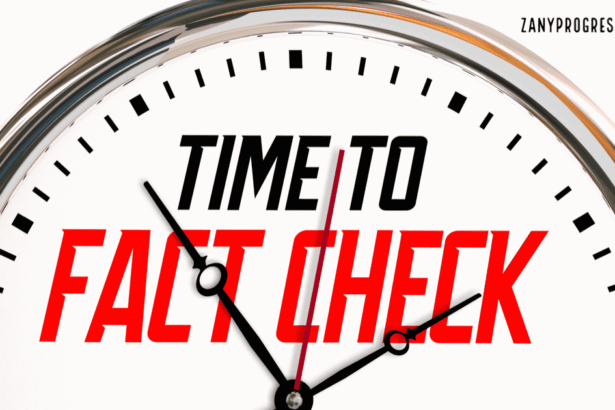Fact check graphic