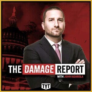 The Damage Report podcast logo