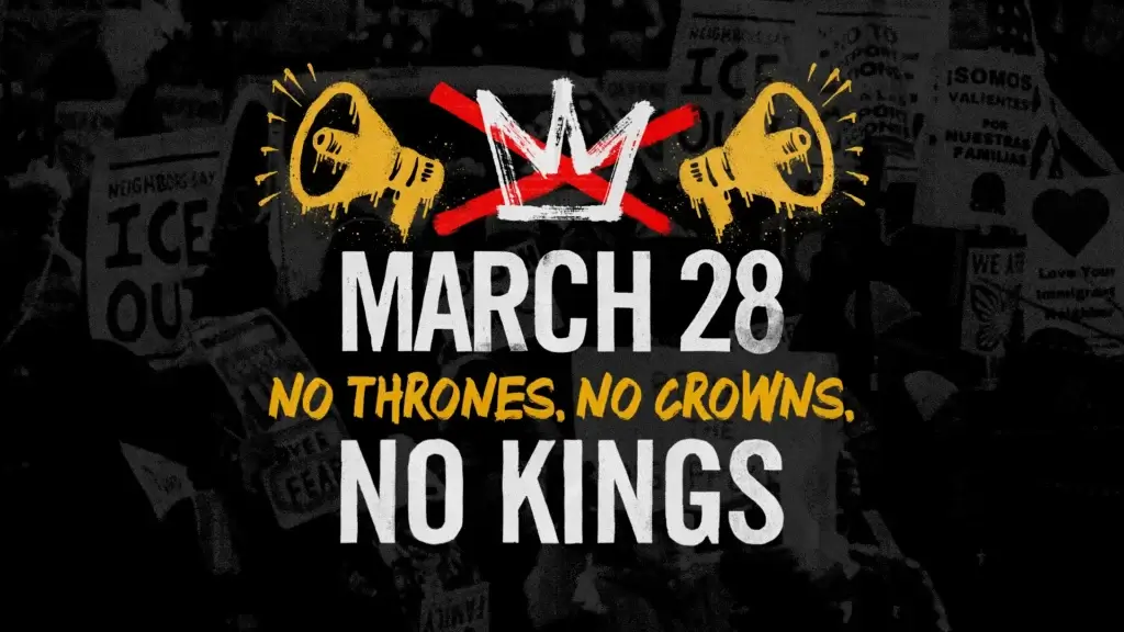 no kings march 28 Third no kings protest march mass protest