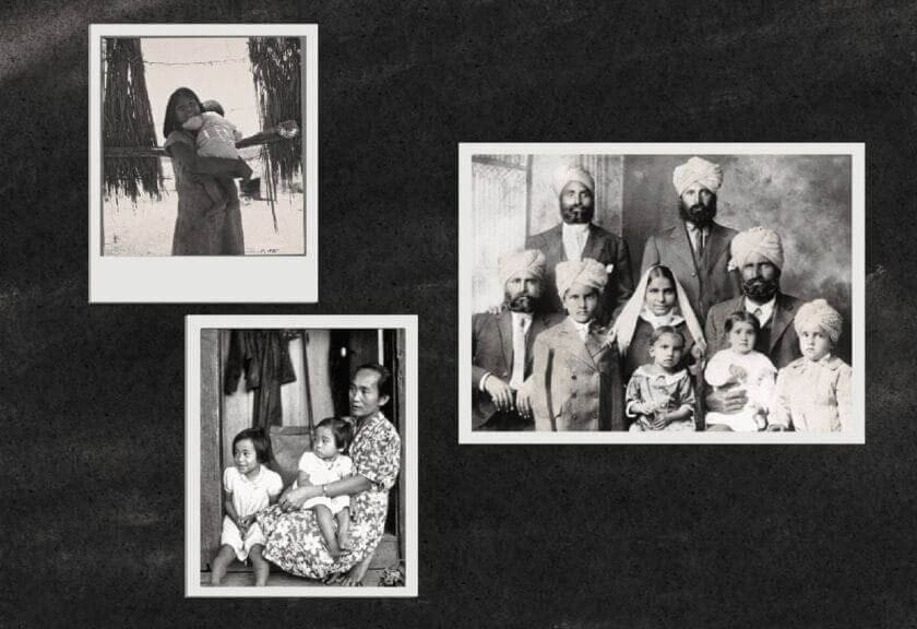 birthright citizenship collage Immigrant family photo collage. Ruling on birthright citizenship