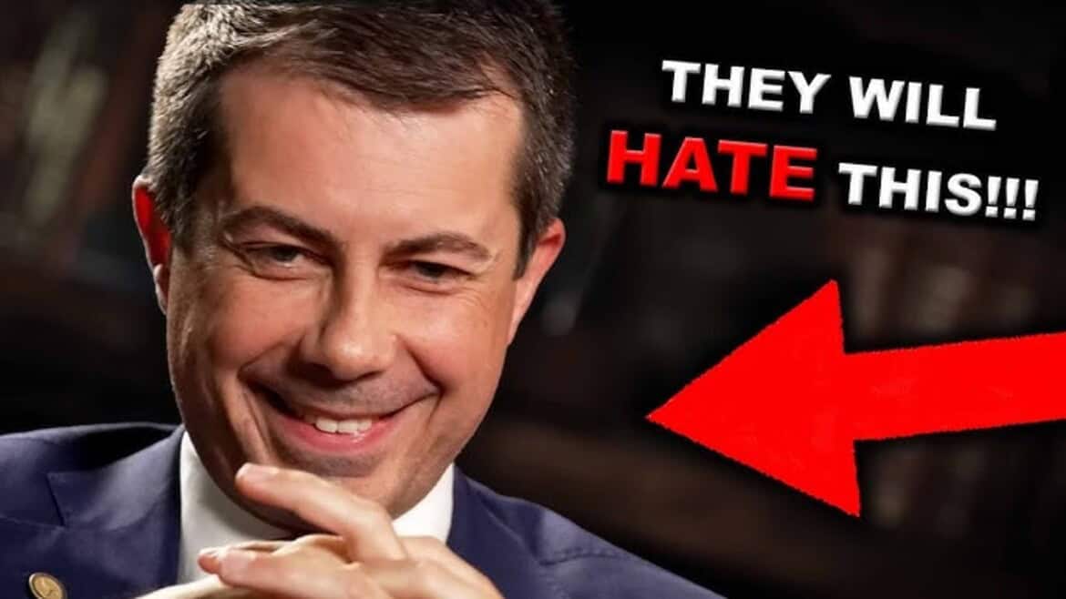 Pete buttigieg laughing