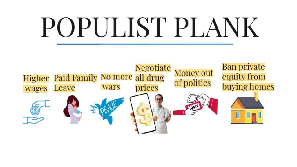 populist plank Big fugly bill the populist plank policies