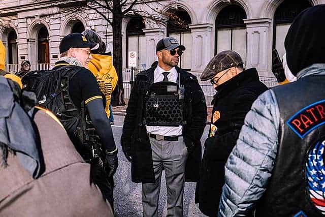 proud boys gun rally 2020 Who counts as a terrorist proud boys with leader enrique tarrio attend a gun rally.