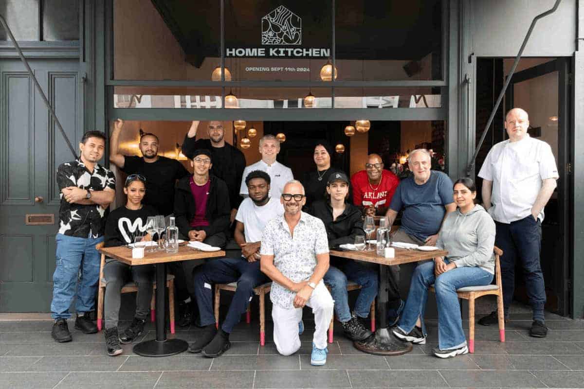 Staff of home kitchen