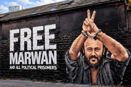 Marwan barghouti is running for president. Free marwan mural in london