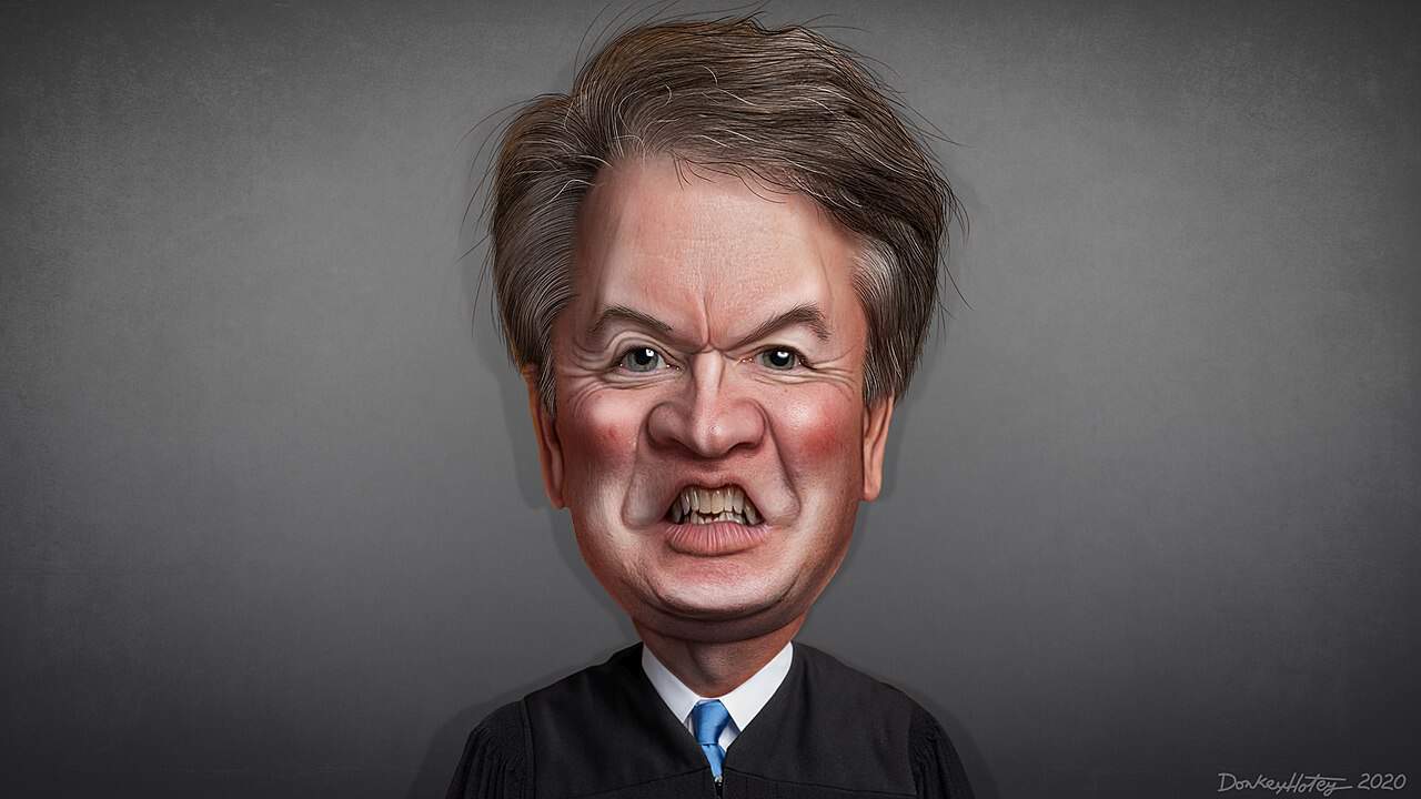 caricature brett kavanaugh Caricature of supreme court justice brett kavanaugh
