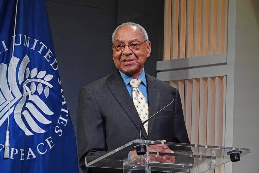 Usip president george moose