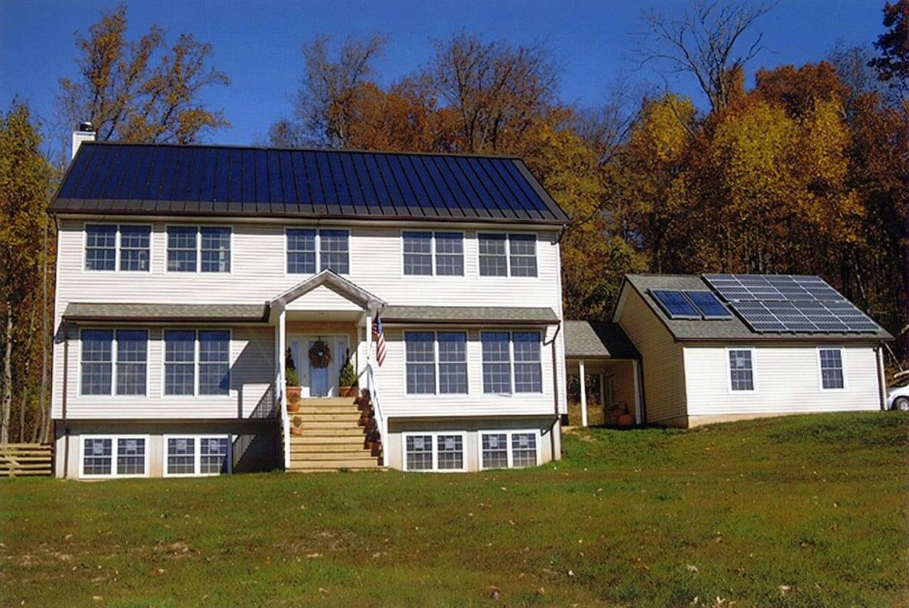 solar patriot house The solar patriot house in virginia with solar panel energy