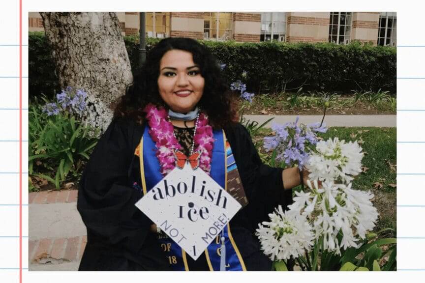 angelica reyes graduation Undocumented educators angelica reyes at her graduation