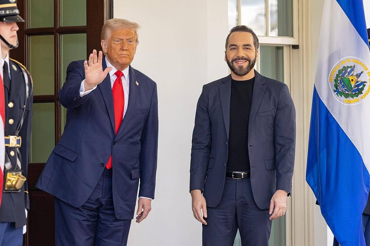trump bukele President donald trump and president nayib bukele of el salvador