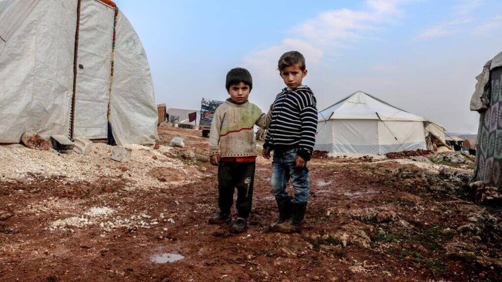 boys refugee camp ahmed akacha Protected status helps refugees like these syrian boys fleeing dangerous situations.