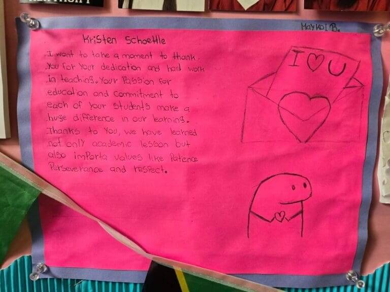 detroit teen note to teacher Note written to teacher