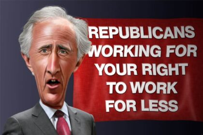 Republican group chat republicans working for your right to work for less