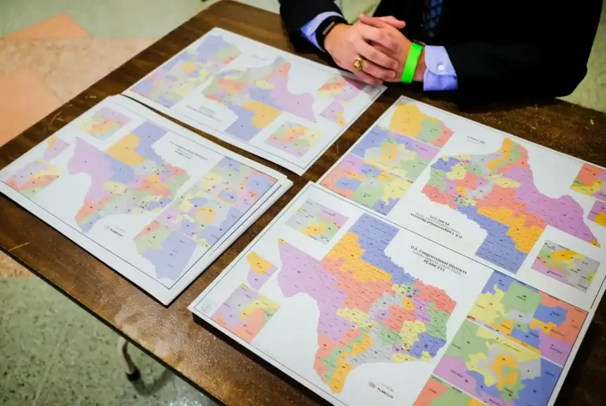 texas gerrymandered maps Redrawn congressional maps in texas, rigging elections.