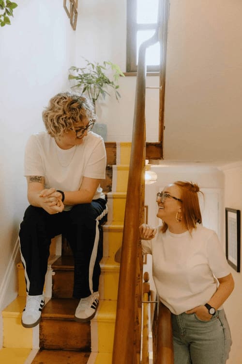 Design shop workers