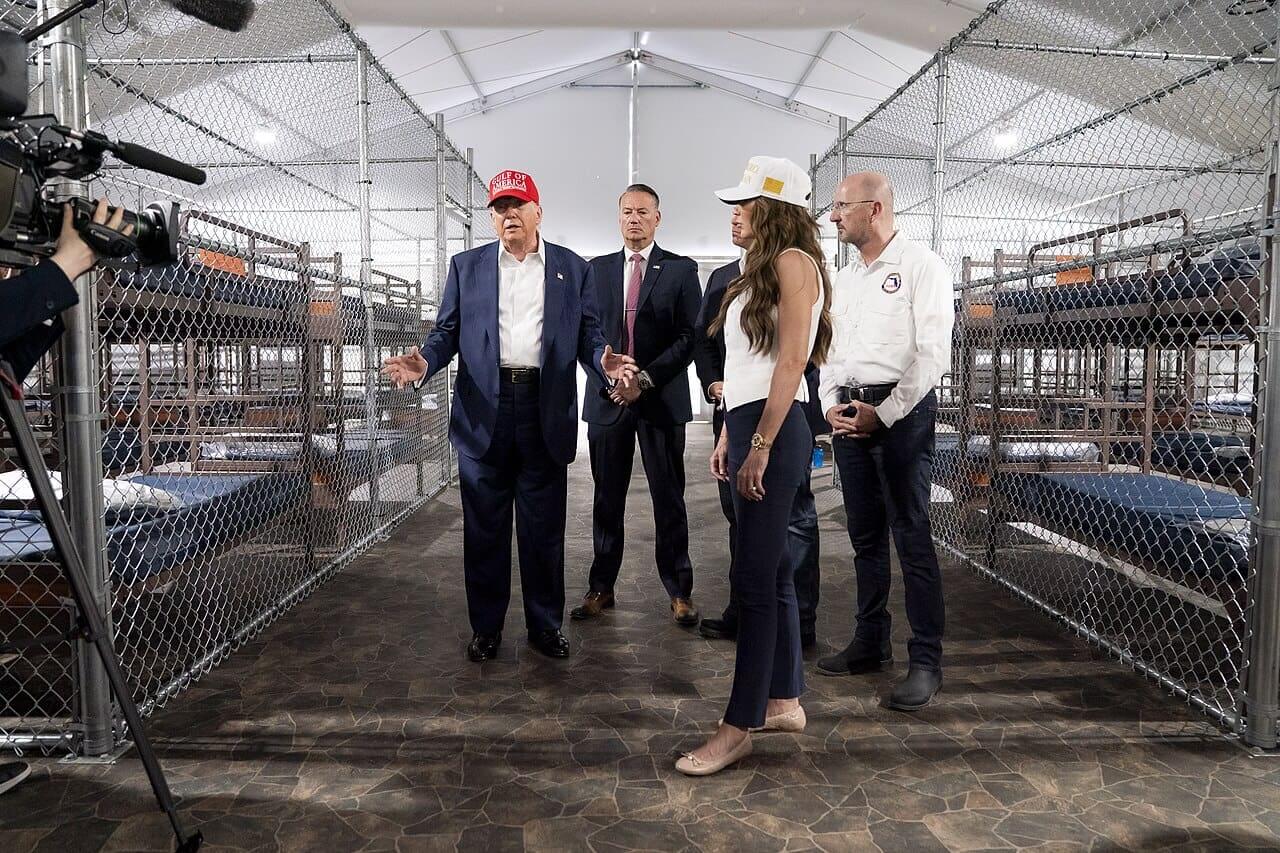 Alligator alcatraz tour with the president massachusetts mother assaulted by ice