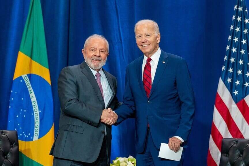 president biden with lula da silva President joe biden met with brazil’s president lula da silva