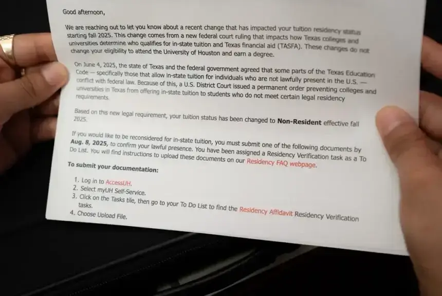 letter to daca student Letter about ban on tuition for undocumented immigrants