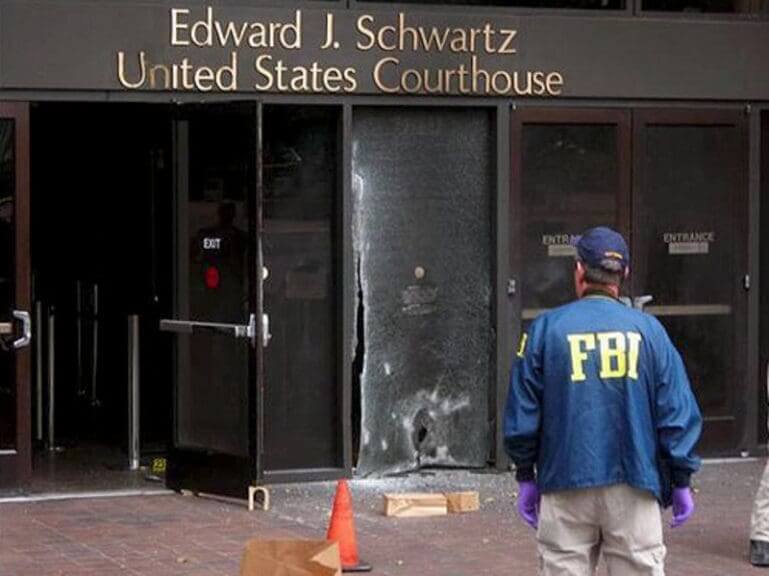 federal agent bombing 2008 An fbi agent at the scene of the 2008 bombing of a federal courthouse in san diego