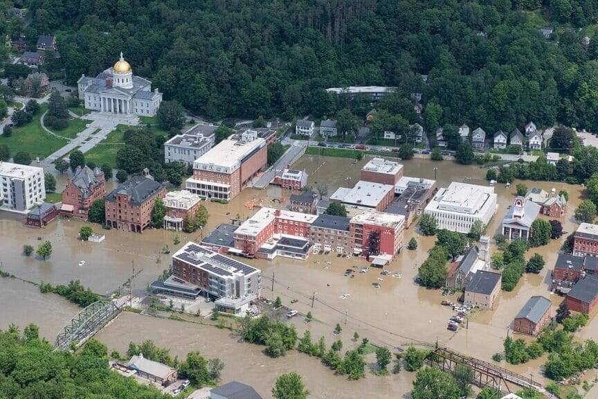 vermont flood National guard troops assist states following natural disasters