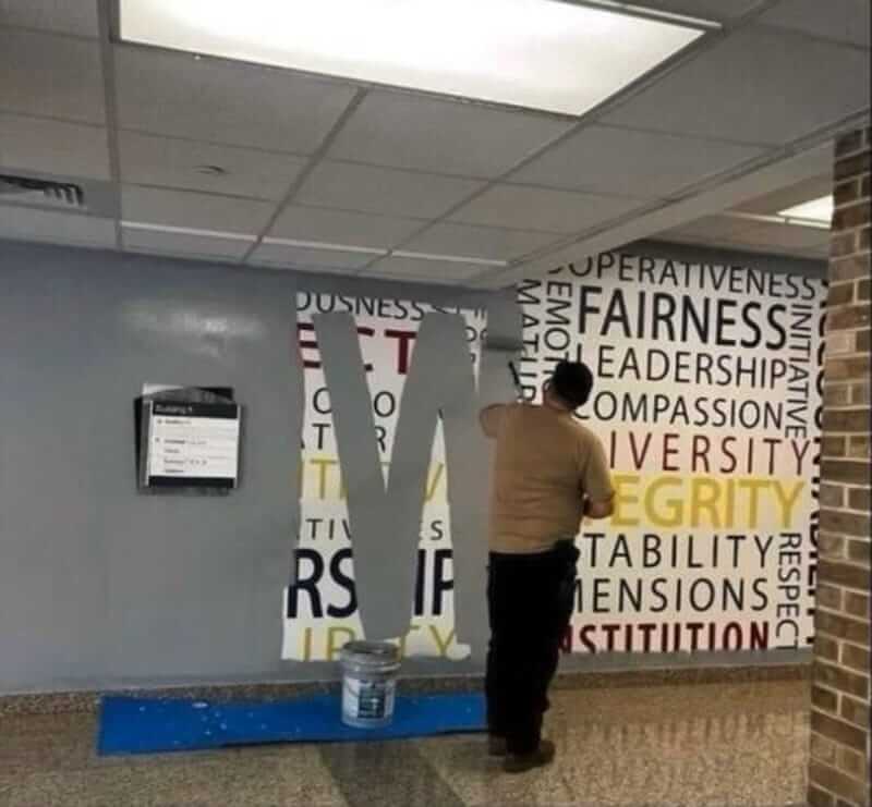 Why republicans blame dei word mural that wasn't allowed according to project 2025. Dei myths
