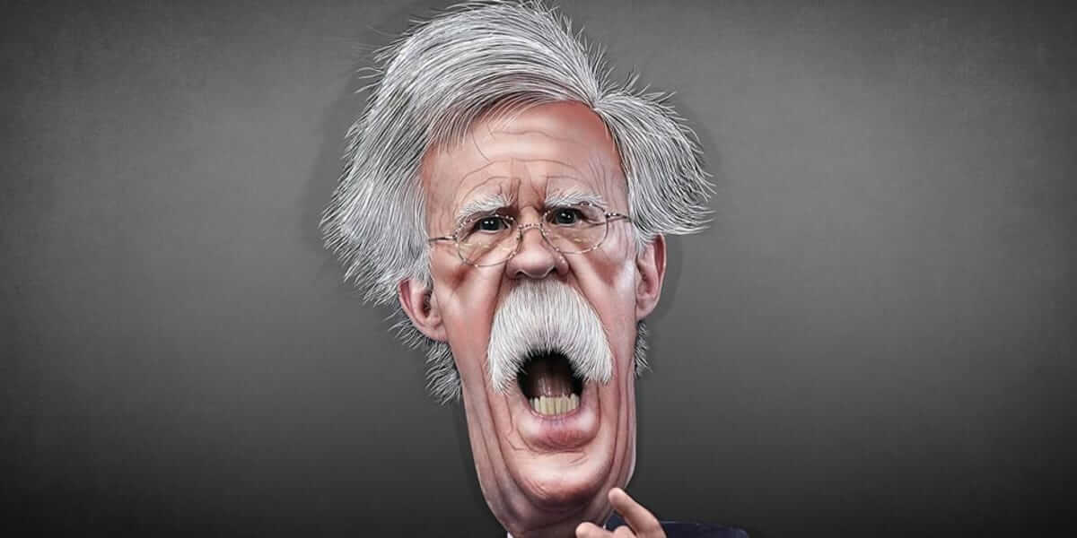 John bolton indicted caricature