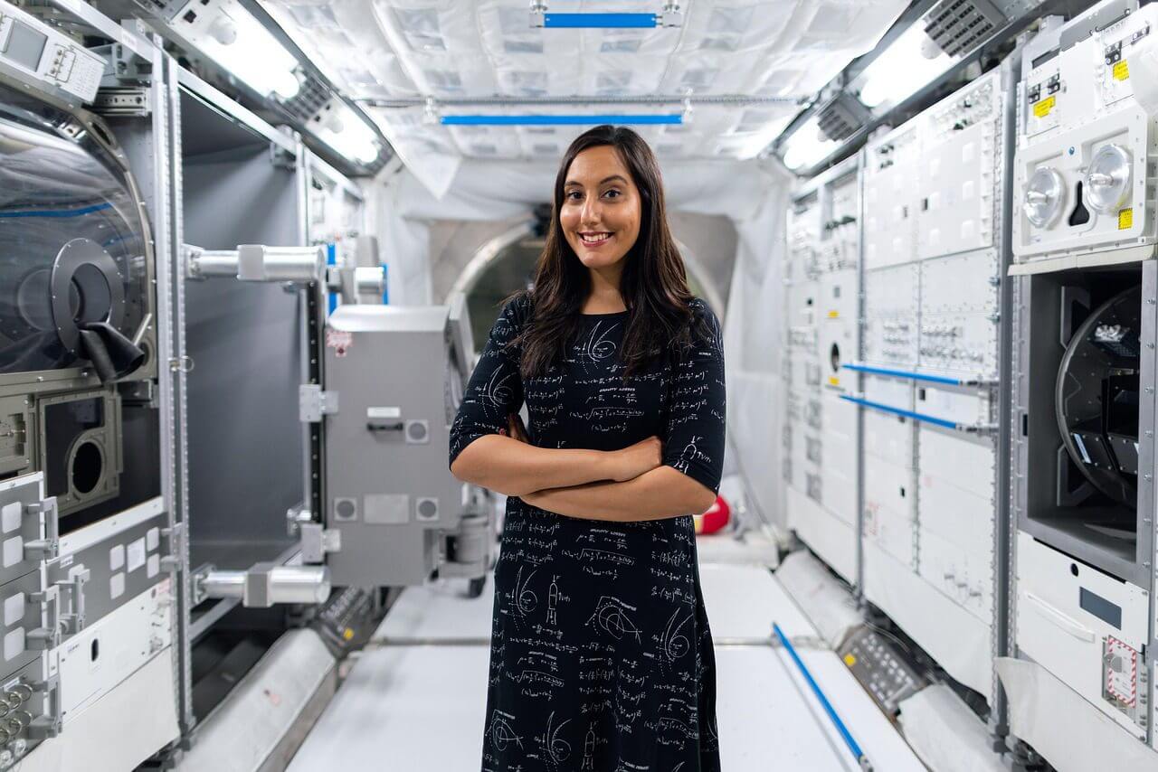 engineer woman space Gender equality female engineer in space