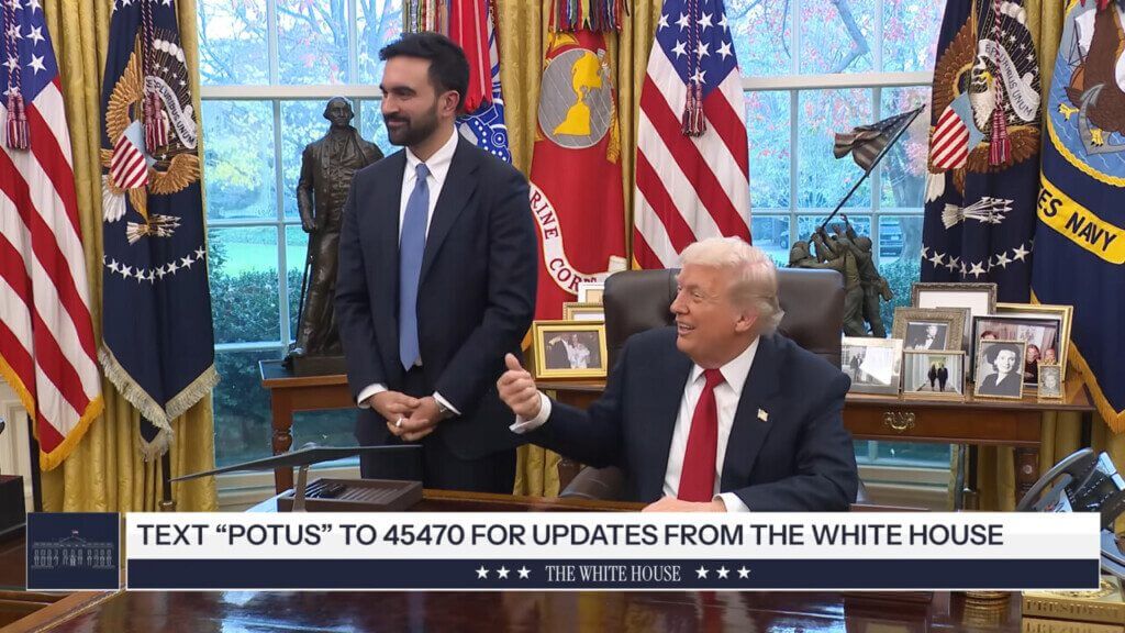 Donald Trump and Zohran Mamdani in the Oval Office. Sharia law never came up.