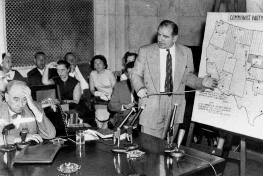 Mccarthy the red scare