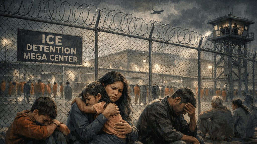 CoreCivic ICE mega centers for immigrant detention