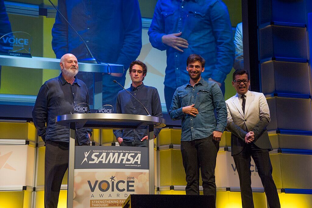 rob reiner samsha Rob reiner at samsha awards