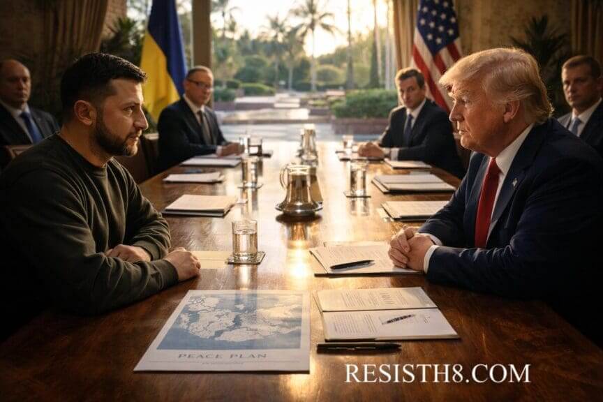 Zelenskyy trump ukraine peace talks at mar-a-lago didn't stop russia’s firing of a hypersonic oreshnik nuclear-capable ballistic missile.