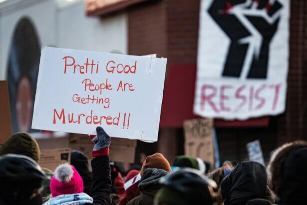 Protest held after the alex pretti killing minnesota sues trump