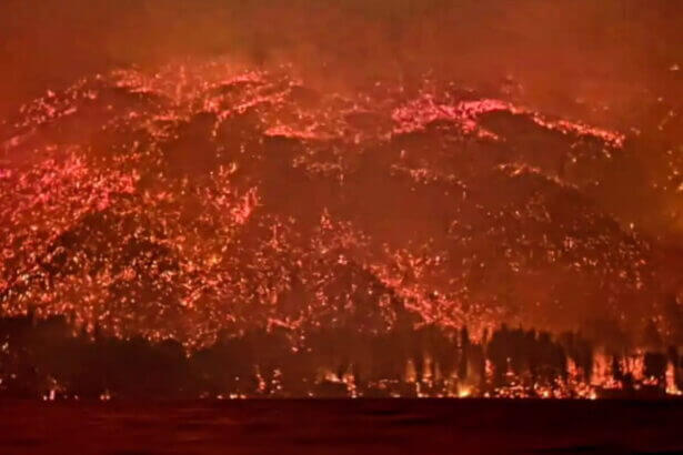 Fires in argentina