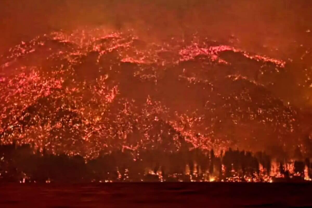 Fires in argentina