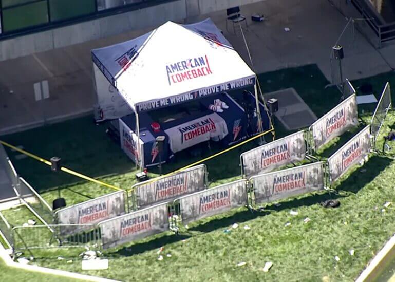 charlie kirk murder site Site if charlie kirk’s murder