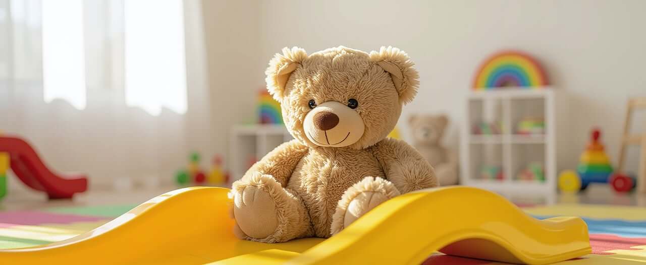 childcare price hikes Child care price hikes a teddy bear in a preschool classroom