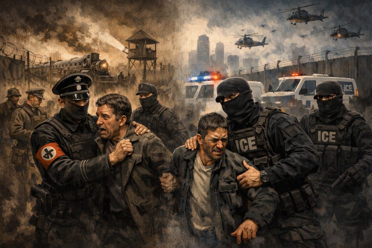 Gestapo of nazi germany and ice of today in the u. S. Americans who criticized ice
