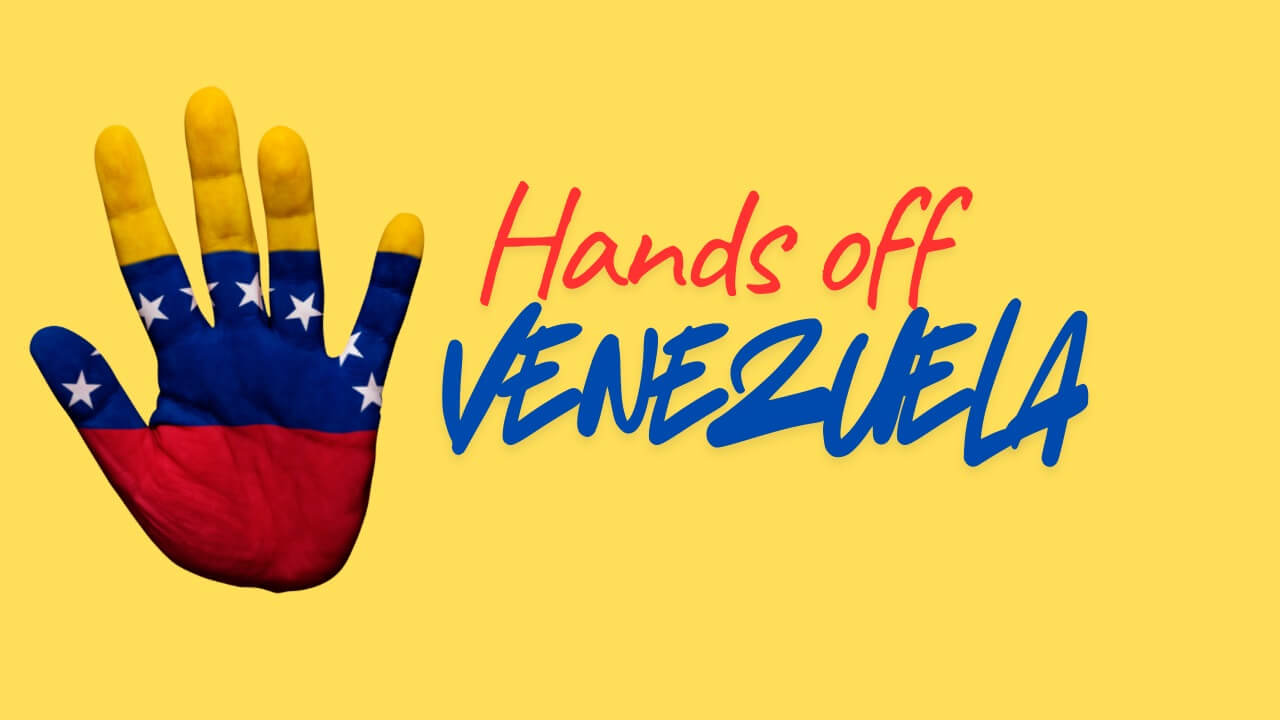Protests throughout the u. S. Shared the message to trump:”hands off venezuela. ”