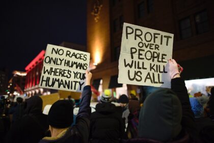 Economic protest against ice in minnesota