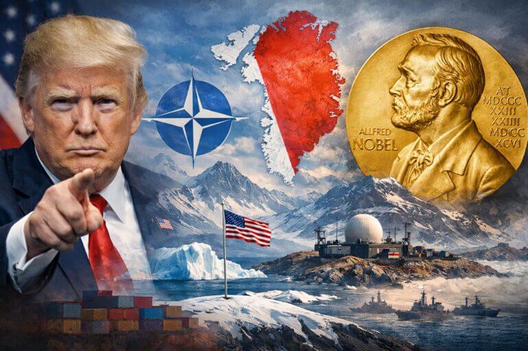 trump nobel peace threat Trump letter to norway threatening them about greenland