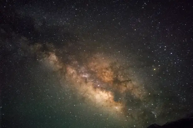 The gorgeous starry sky of hanle