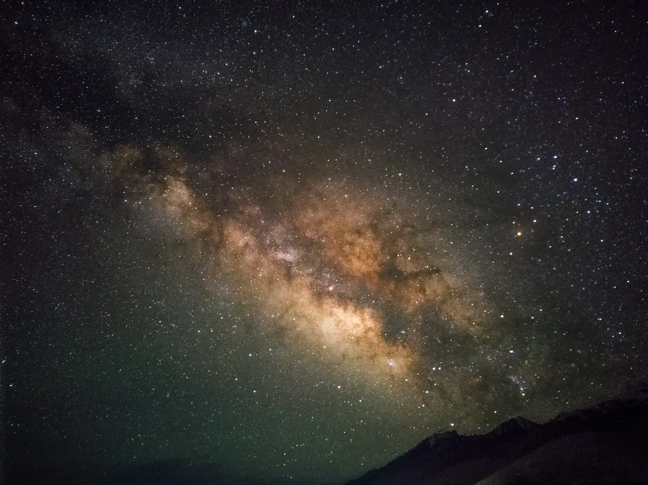 hanle aakash solanki The gorgeous starry sky of hanle