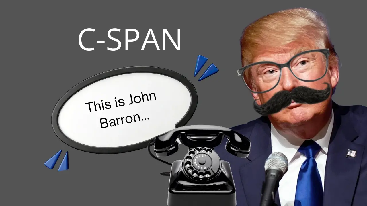 img 8993 Donald trump in a disguise as john barron